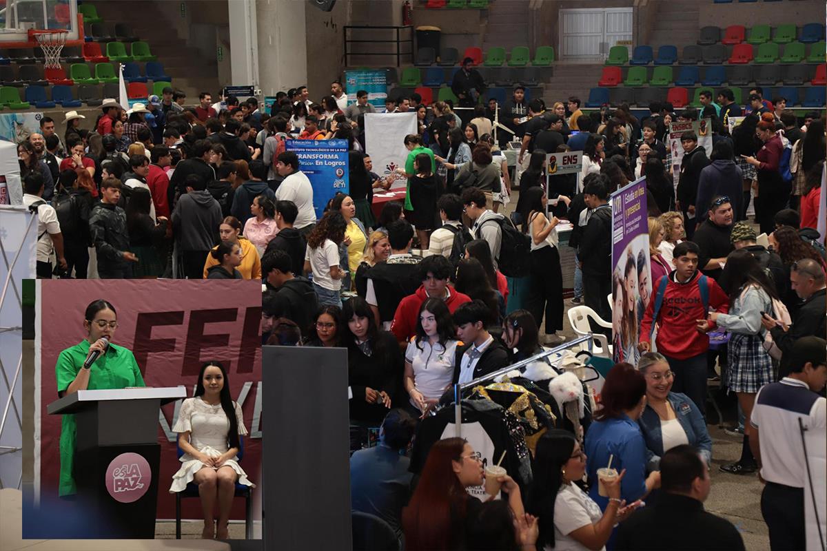 Un éxito la Feria Universitaria en La Paz. Fotos: Facebook.