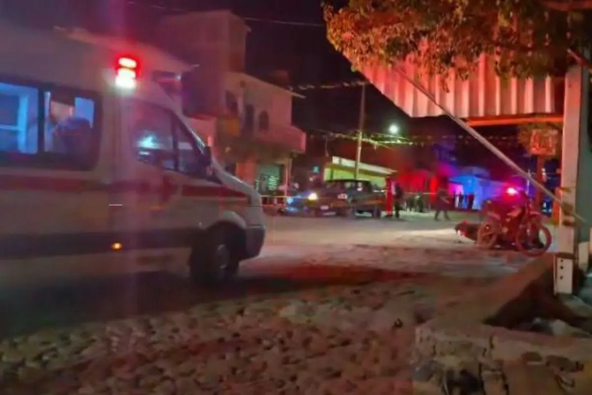Un convivio en Salamanca, Guanajuato, terminó en tragedia, al registrarse una masacre que dejó 4 muertos y 6 heridos. Foto: Jesús Padilla