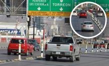 Saltillo multará a conductores que invadan carriles en el Distribuidor Vial El Sarape