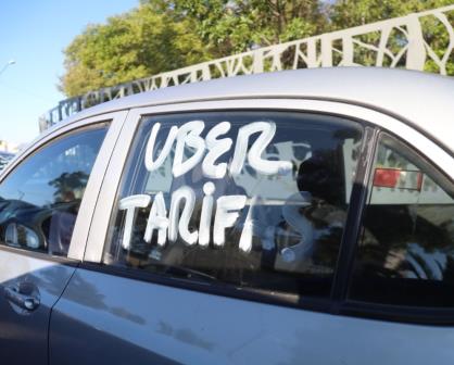 Fracasa paro de choferes de Uber en Puebla; buscan mayores ganancias