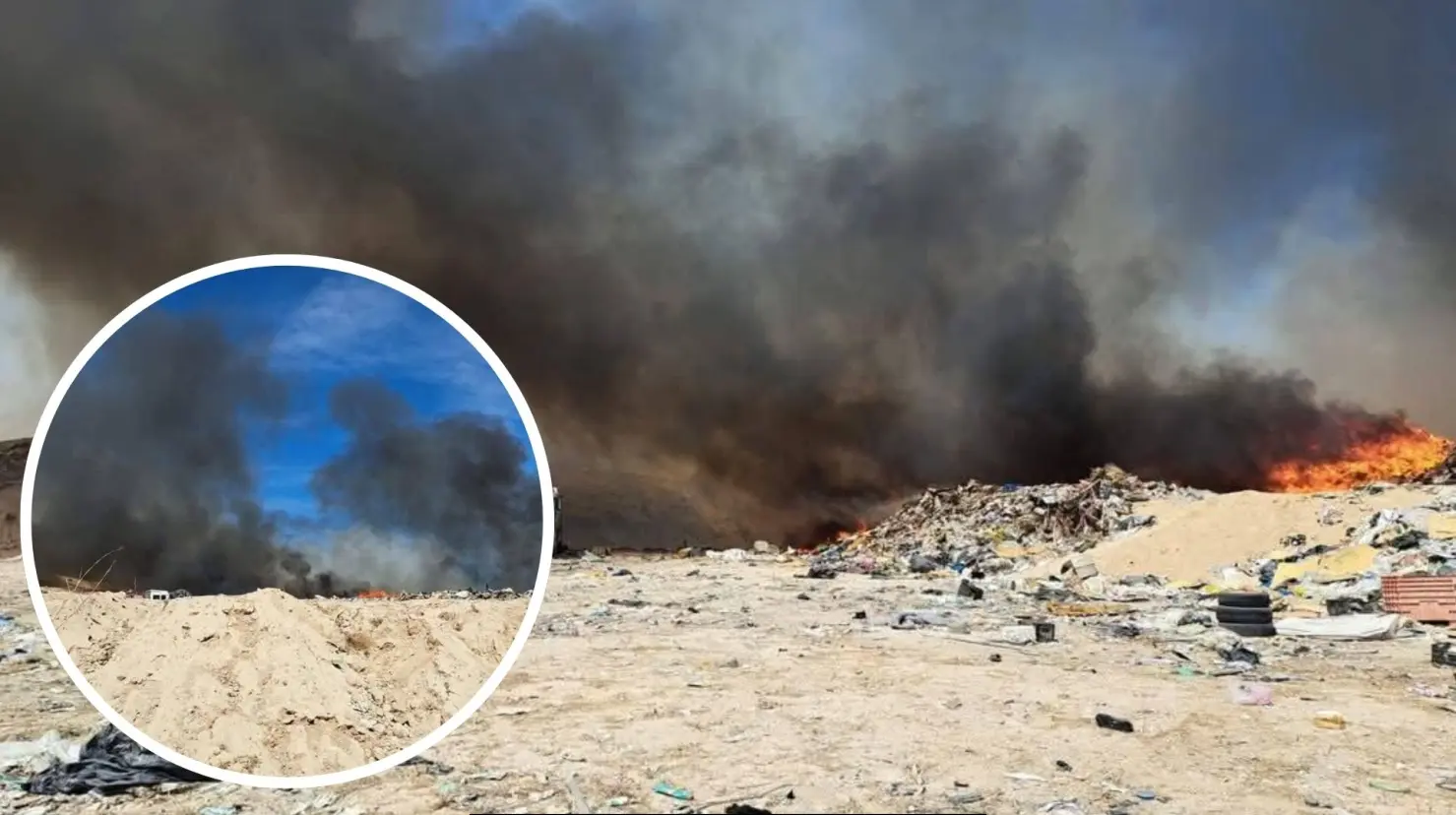 Este incendio se suma a otros incidentes ocurridos en el mismo lugar durante marzo, que también requirieron la intervención de los bomberos. Foto: Facebook / Cuerpo de Bomberos de La Paz
