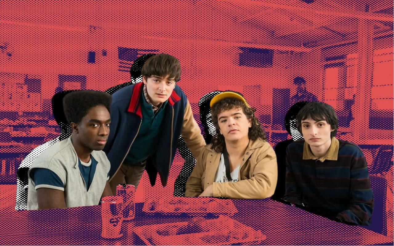 El plan inicial era que Stranger Things fuera una antología cada temporada, pero Netflix insistió en que se continuara la historia de los niños en Hawkings. FOTO: CANVA/IG: @strangerthingstv