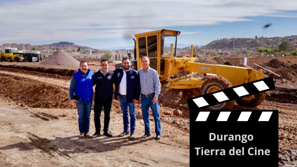 Así va el fraccionamiento de Durango que construye el Gobierno Municipal en honor al cine