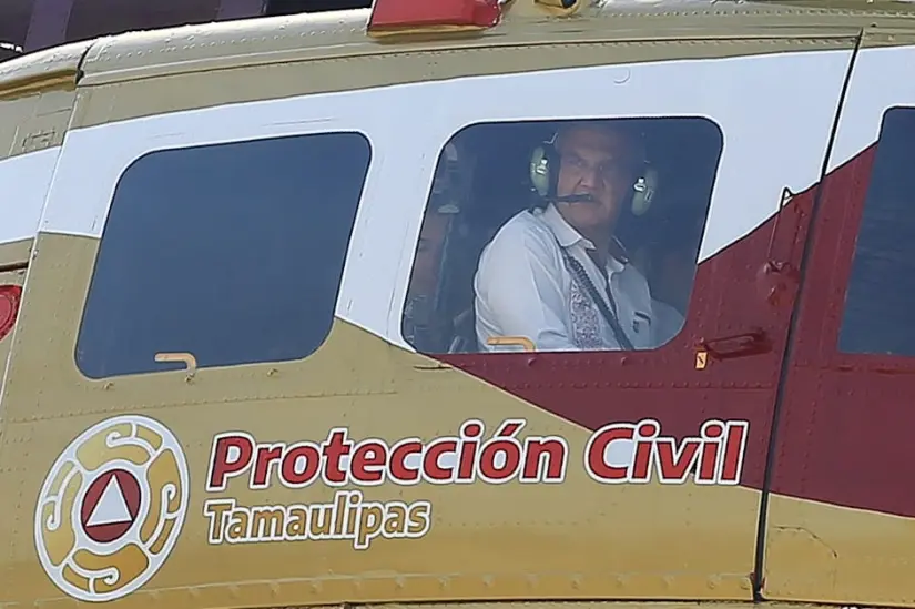 Gobernador Américo Villarreal ordenó una investigación a fondo para determinar el origen del fuego y deslindar responsabilidades. Foto: Protección Civil