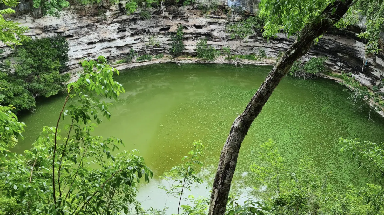 En el Cenote Sagrado de Chichén Itzá se han realizado hallazgos que confirman la importancia de este lugar para la cultura maya.- Fuente Bernardo Werneck