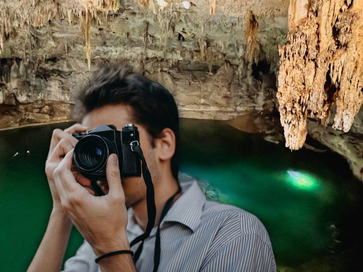 Yucatán cuenta con una gran cantidad de cenotes y hay algunos que destacan por su estructura ideal para tomar fotografías.- Fuente Clémence y Canva