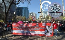 CNTE y SNTE: sigue paro y marcha en CDMX tras retiro de reforma del ISSSTE