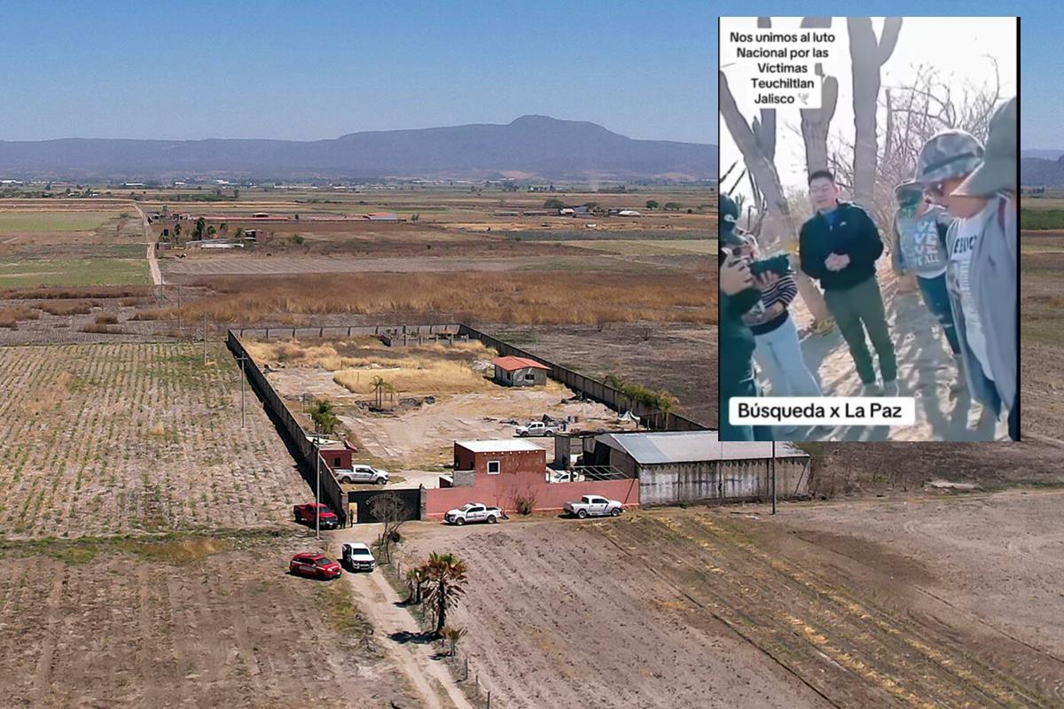 Búsqueda x La Paz hizo oración por las víctimas del macabro hallazgo en Jalisco. Fotos: EFE/ Francisco Guasco | Facebook.