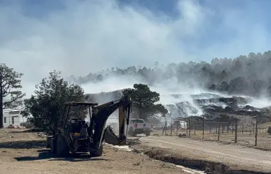 Incendio forestal y del relleno sanitario de El Salto, controlado al 100%