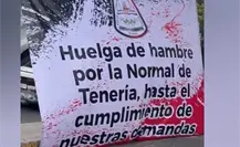 Protestan normalistas en Edomex; estas son las vialidades afectadas en Toluca