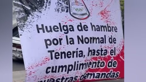 Protestan normalistas en Edomex; estas son las vialidades afectadas en Toluca