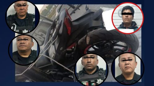 ¡Se los llevan a todos! Policías extorsionando son detenidos en Edomex