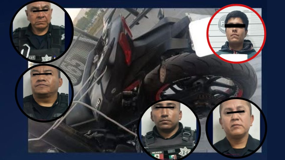 ¡Se los llevan a todos! Policías extorsionando son detenidos por extorsionar en Edomex
