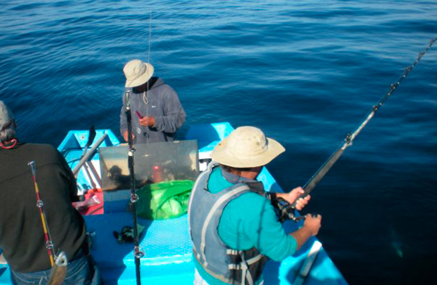 La pesca deportiva es uno de los principales atractivos turísticos. Foto: Facebook de Bahía Asunción.