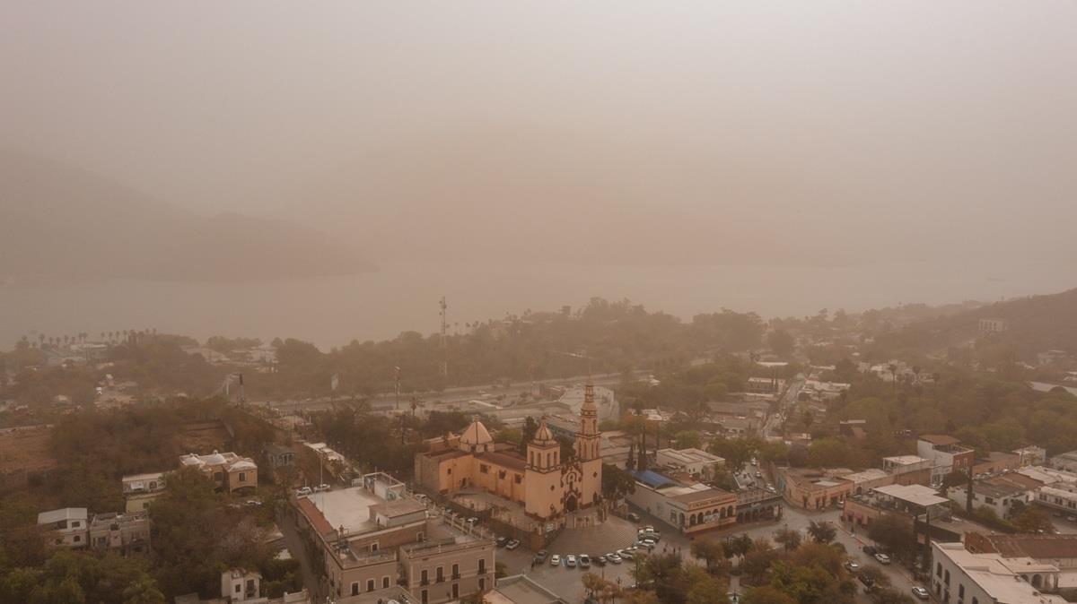 Contingencia Ambiental en Santiago, Nuevo León. Foto: Gobierno de Santiago.