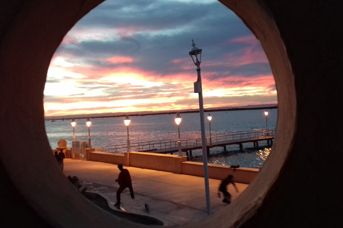 El Malecón de La Paz es uno de sus principales atractivos turísticos. Foto: Modesto Peralta Delgado.