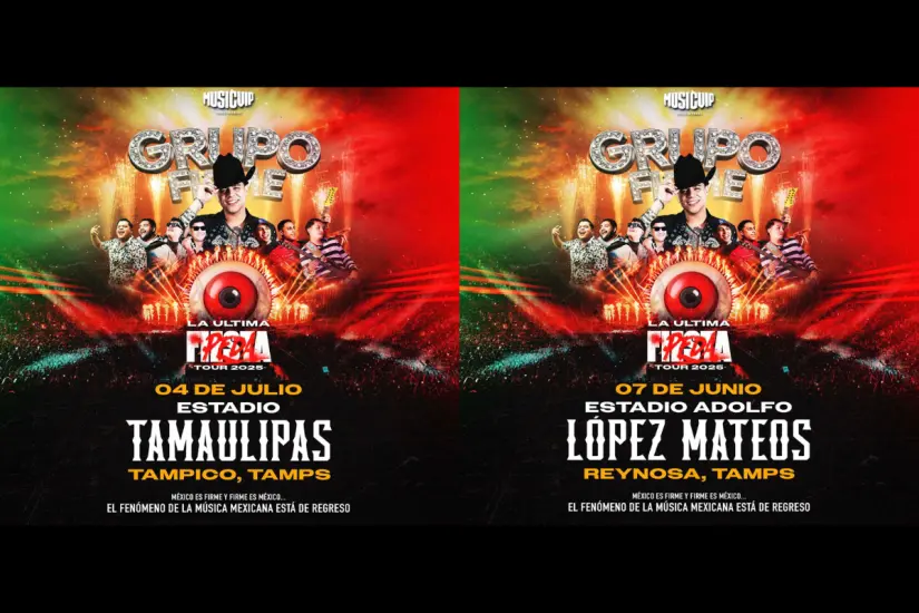Este año Grupo Firme se ha vuelto tema relevante en Tamaulipas  tras anunciar las primeras fechas en el estado. Foto: Redes sociales