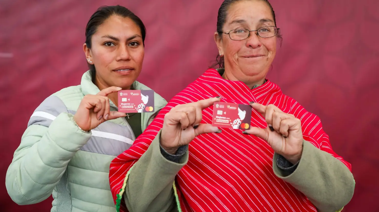 Las beneficiarias del programa Mujeres con Bienestar recibirán un apoyo de 3 mil pesos. Imagen: GEM