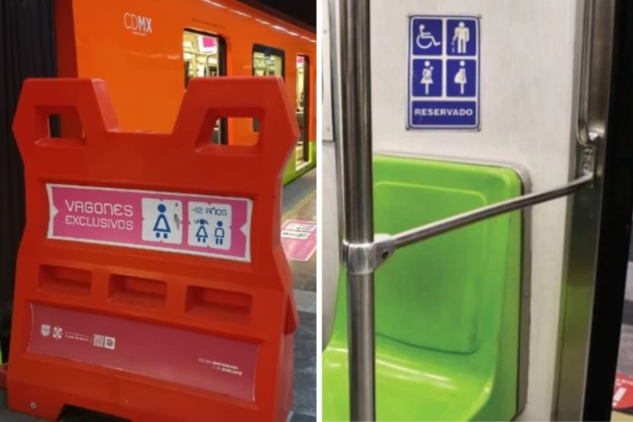 ¿Altas multas por no respetar espacios exclusivos en el STC Metro? Checa la información 