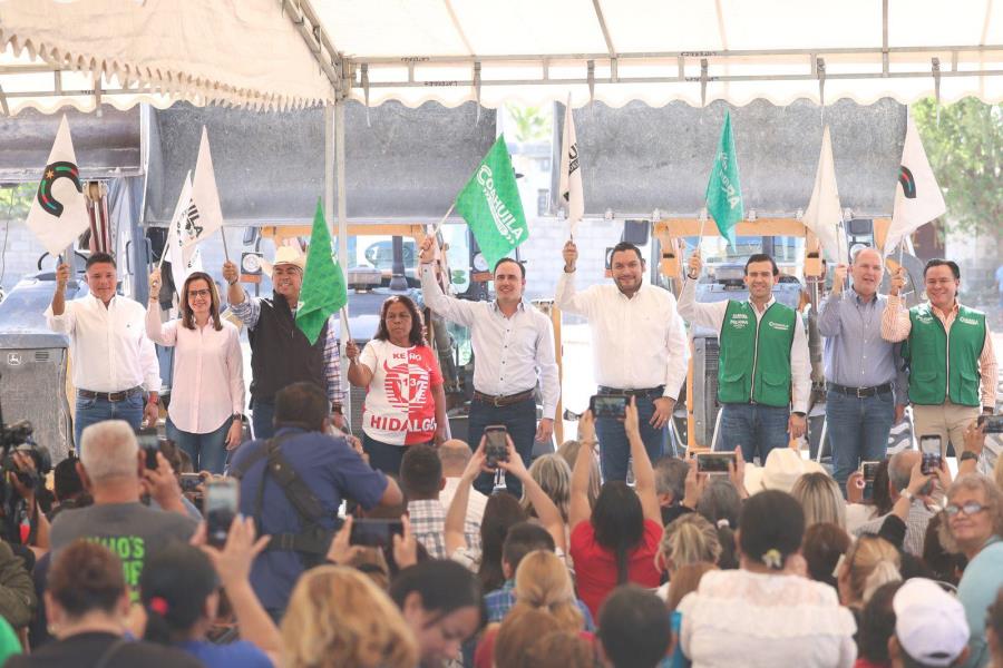 Manolo Jiménez y Carlos Villarreal lanzan Plan de Inversión Prendamos Monclova