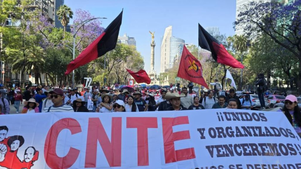 Marcha de la CNTE en CDMX | Estas son las vialidades afectas y las rutas alternas