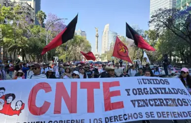 Marcha de la CNTE en CDMX | Estas son las vialidades afectadas y las rutas alternas