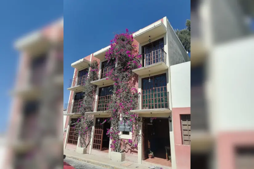 Hotel Mesón de Mollinedo en Tula, pueblo mágico. Foto: Victoria Jiménez