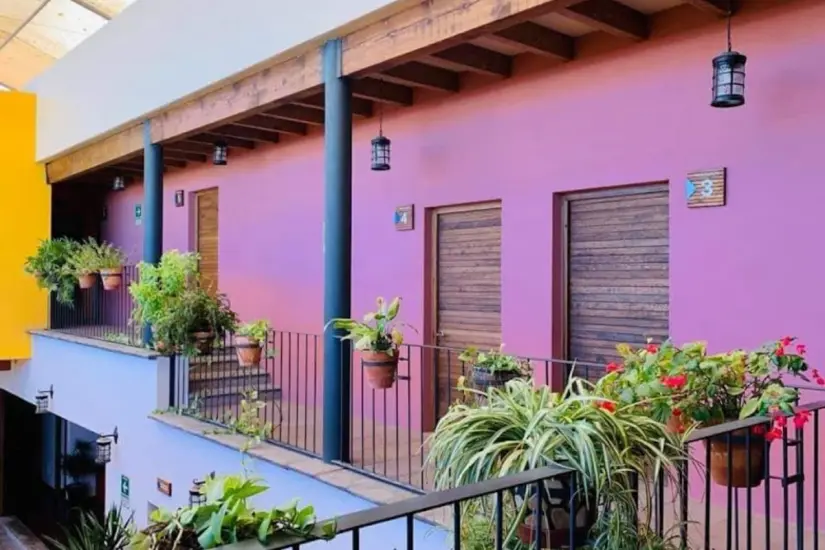 Hotel Casa de los Rombos en Tula, pueblo mágico. Foto: Victoria Jiménez