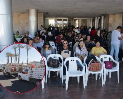 Gobierno de BCS dará respuesta a burócratas el viernes tras días de protestas