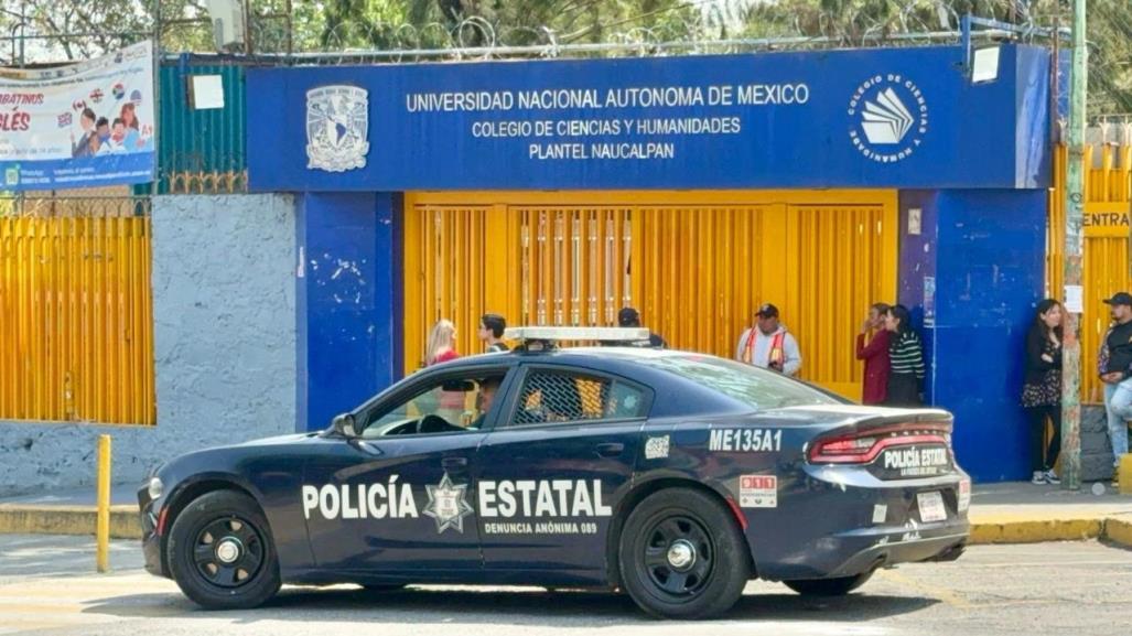 Alumno lesiona a profesor en CCH Naucalpan, suspenden clases temporalmente