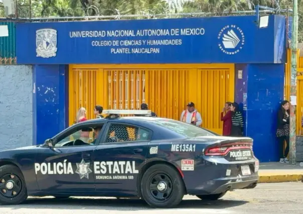 Alumno lesiona a profesor en CCH Naucalpan, suspenden clases temporalmente