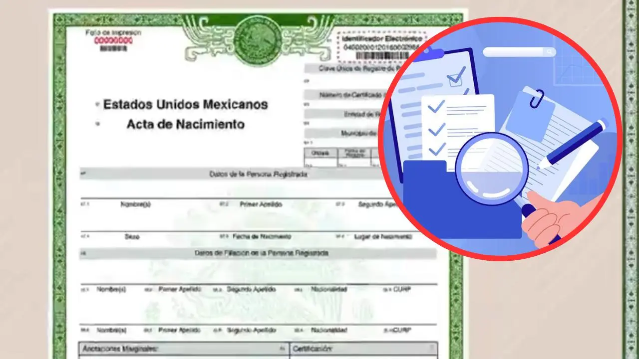 El trucazo para corregir tu acta de nacimiento GRATIS en Edomex. Foto: @SEGOB_mx
