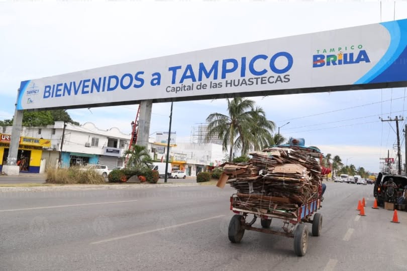 Bienvenidos a Tampico. Foto: Redes Sociales