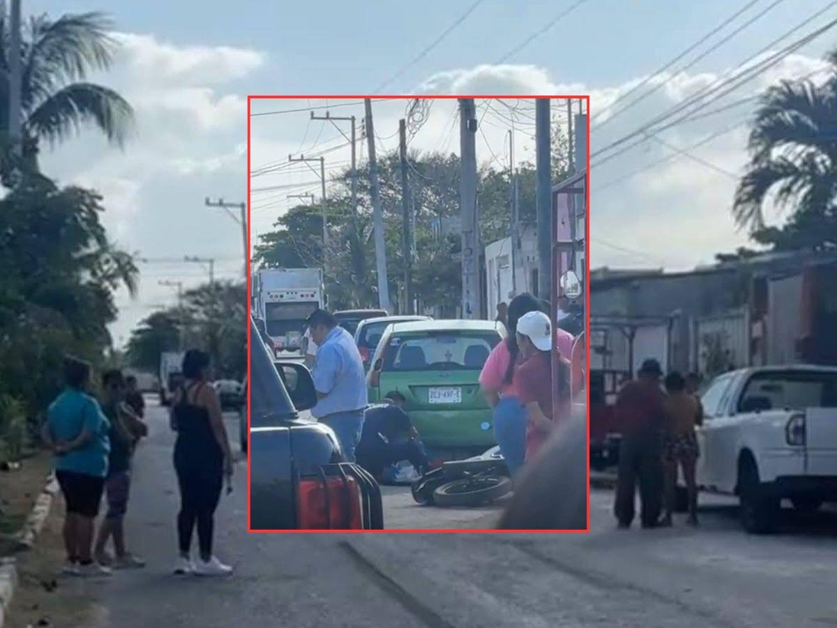 Un trágico accidente se registró la mañana de este jueves en calles de Progreso que dejó como salgo una persona sin vida.-Fuente Burundanga Noticias