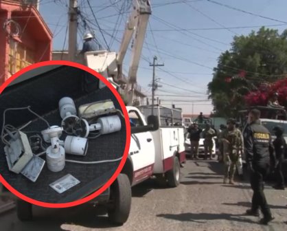 Suman 58 cámaras ilegales retiradas de las calles de Ecatepec