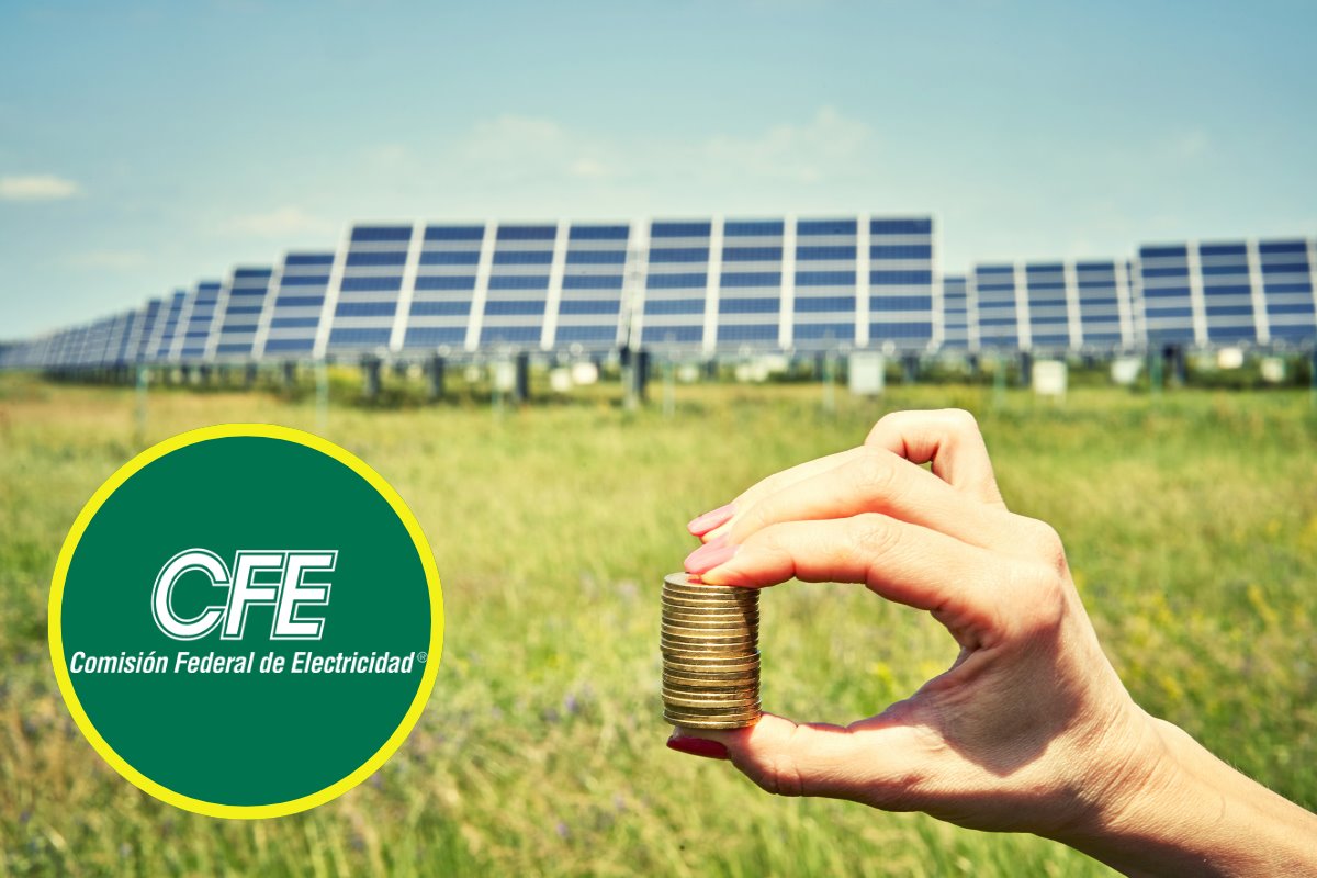 El programa de apoyo para instalar paneles solares actualmente está dirigido a usuarios de alto consumo, el gobierno federal alista ampliarlo a quienes pagan facturas menores. Foto: Canva |CFE