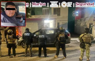 Detienen en Yucatán a peligroso criminal ligado al Cártel de Santa Rosa de Lima