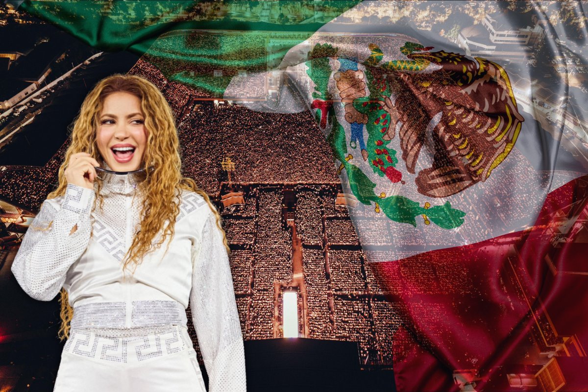 Shakira llena su primer concierto en CDMX (Foto: IG @shakira / X @shakira)