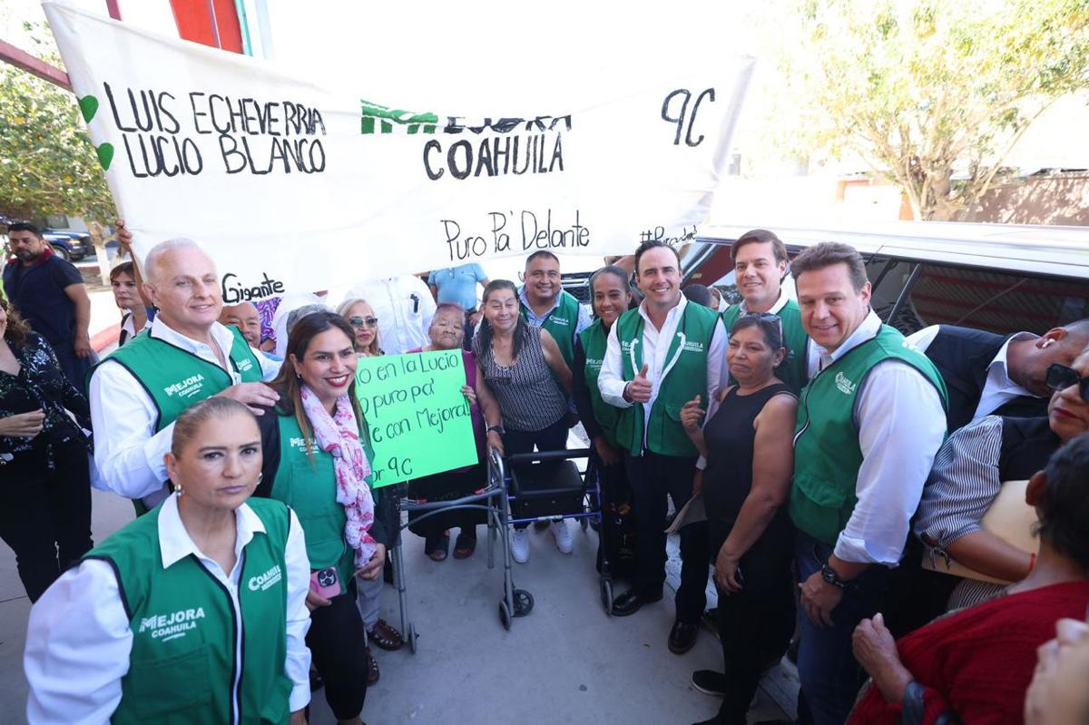 Arranque del Gran Programa de Recarpeteo en Torreón / Foto: Gobierno de Coahuila