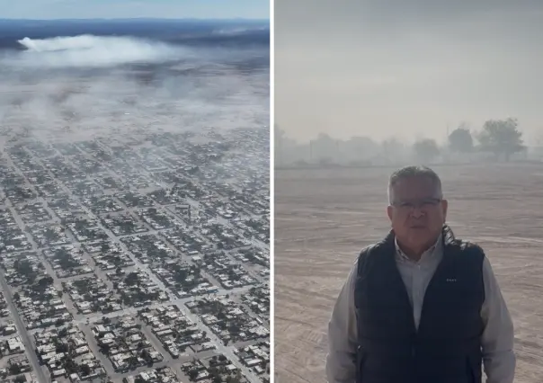 Incendio en basurero de Comondú cubre de humo a Ciudad Constitución