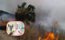 Se reactiva incendio forestal en González; afirman que son causados por quemas agrícolas