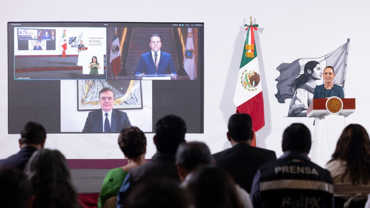 Hoy se anunciaron dos ambiciosos proyectos de inversión en la Mañanera del Pueblo. Foto: Gobierno de México.