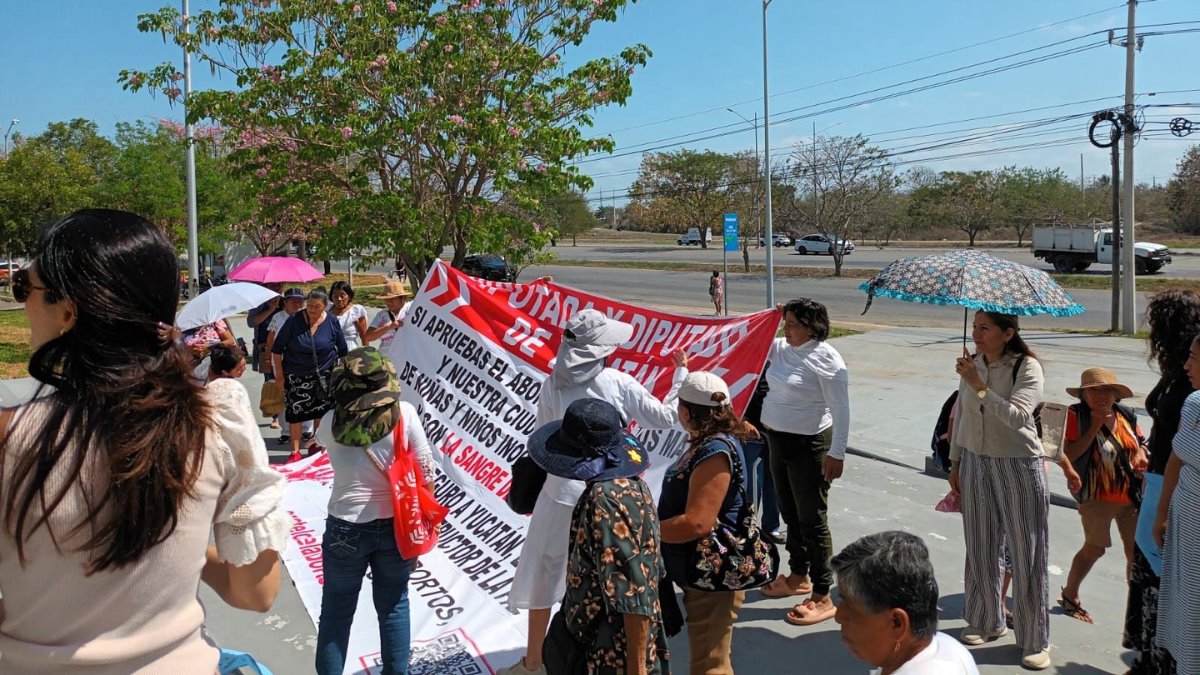 Las manifestantes aseguran que buscarán un Parlamento Abierto Foto: Alejandra Vargas