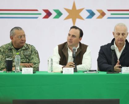 Manolo Jiménez destaca que seguridad seguirá siendo prioridad en Coahuila