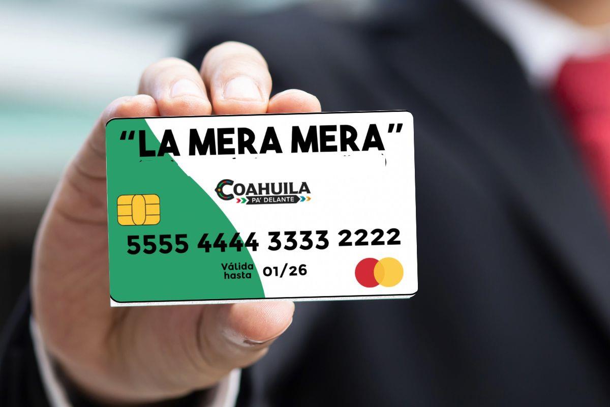 Tarjeta Mera Mera. Foto de Canva.