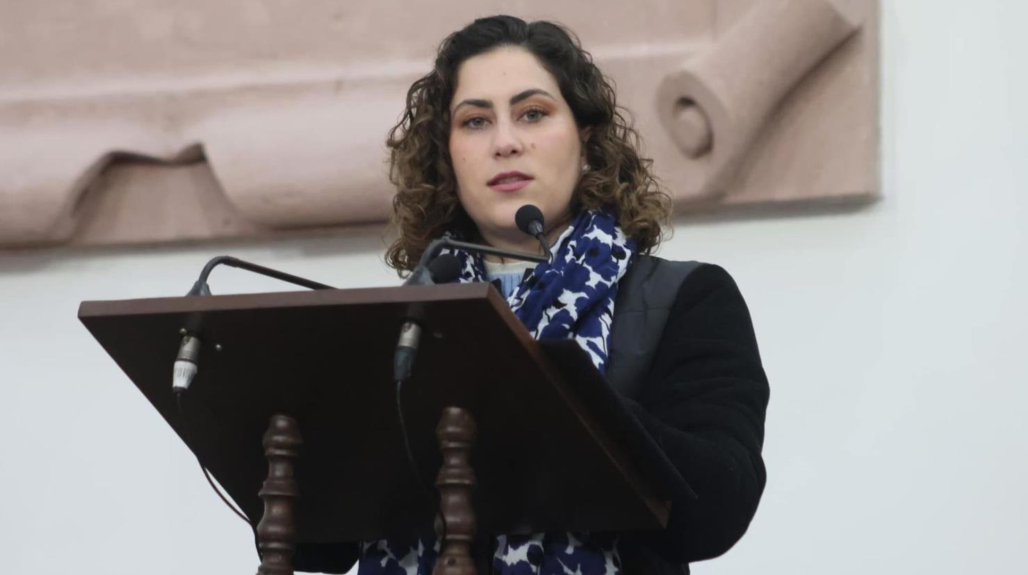 Marimar Treviño. Foto de congreso.