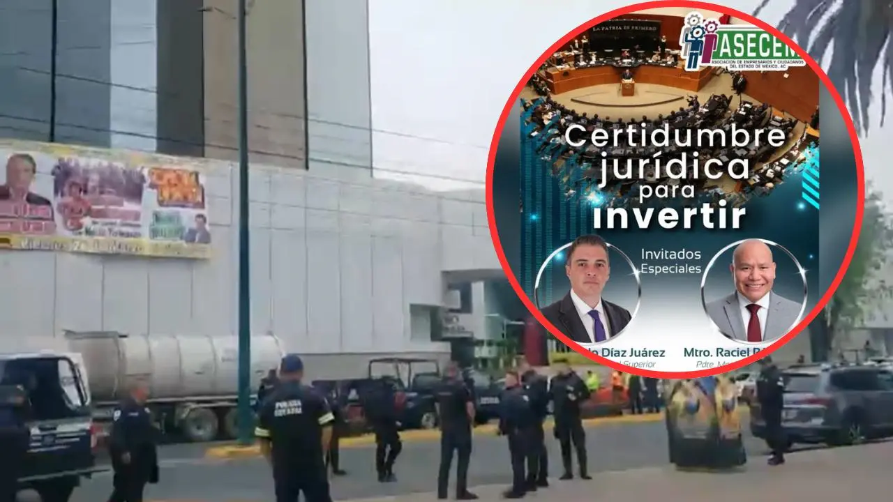 Ejecutan a dos empresarios afuera de hotel en Tlalnepantla. Foto: Cortesía