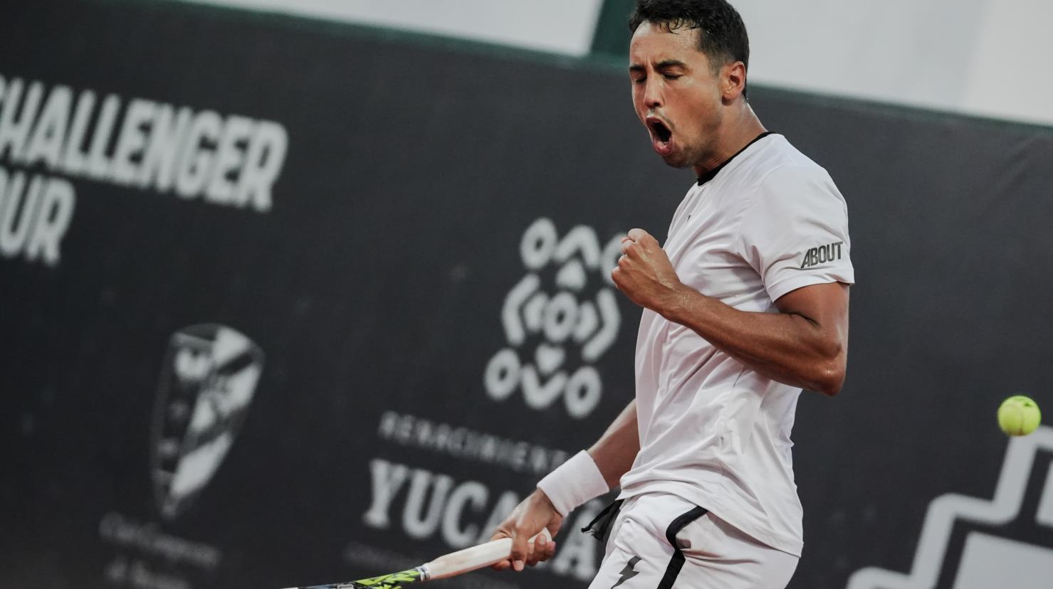 La jornada del miércoles del torneo Challenger 75 del Yucatán Open estuvo lleno de sorpresas por la eliminación de nombres importantes.- Fuente Yucatán Open