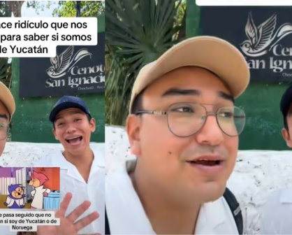 Hablan como Cucho y les piden INE, la historia de 2 yucatecos en un cenote