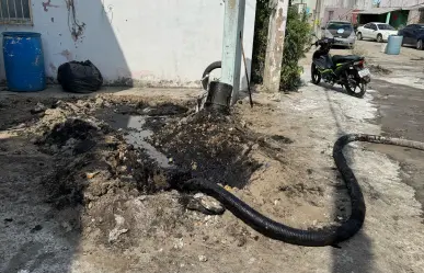 ¿Qué exigen los vecinos del fraccionamiento donde brotó petróleo?